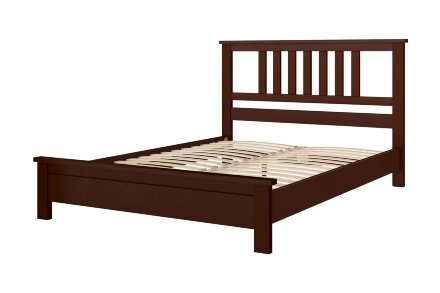 Кровать из массива Лаура, орех 